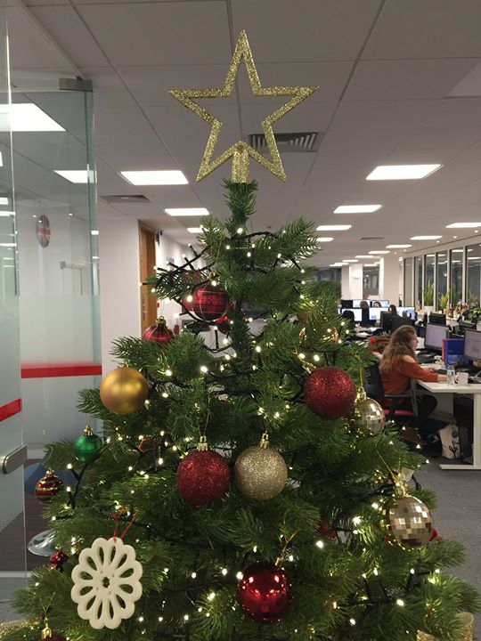 The festive season has arrived at the Hotels & More office!
