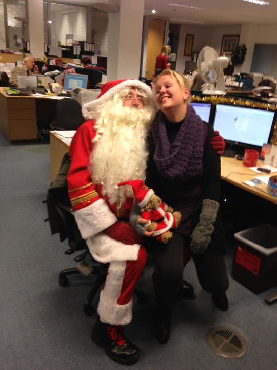 A very welcome visitor to our office yesterday!