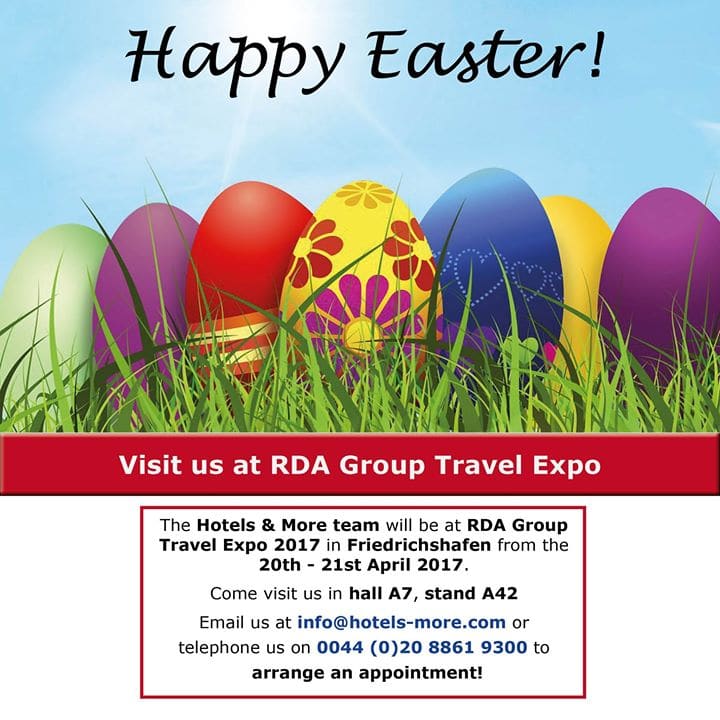 Happy Easter from your team at Hotels & More!