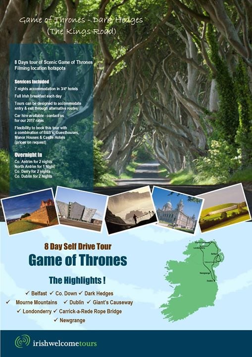 Our NEW Game of Thrones self drive tour is ready!