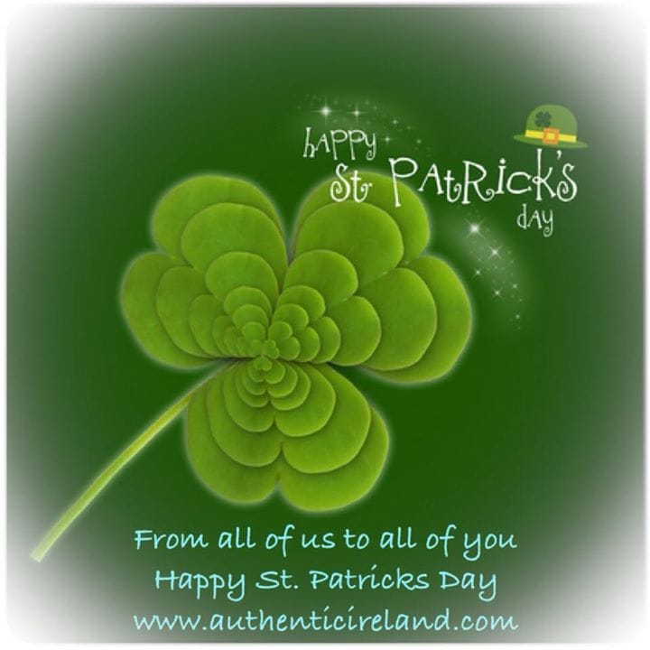 Happy St Patricks Day to all of you!