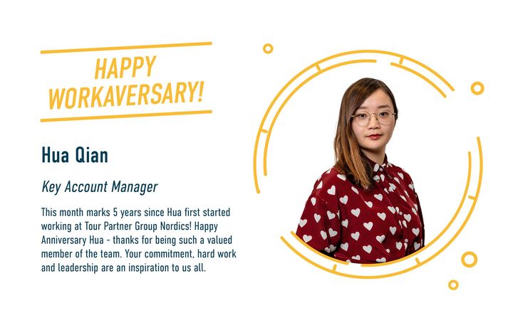 Happy Workaversary to our hero Hua!