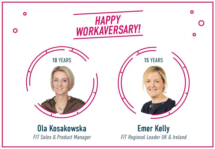 Happy Belated Workaversary to our heroes Ola & Emer!