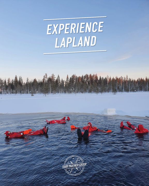 Here is our Eloise having the time of her life in the Finnish Lapland.