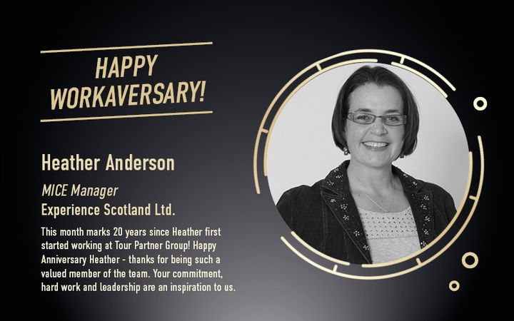 Happy Workaversary to our hero Heather!