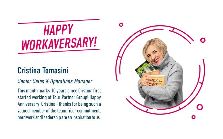 Happy Workaversary to our Hero Cristina!