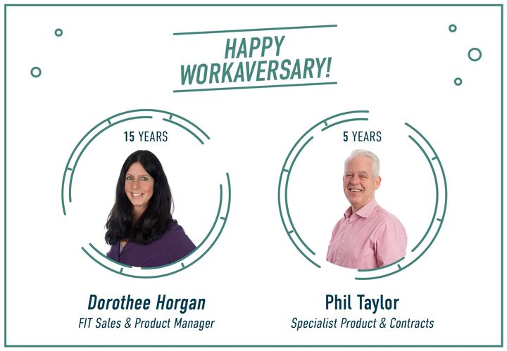 Happy Workaversary to our heroes Doro & Phil!