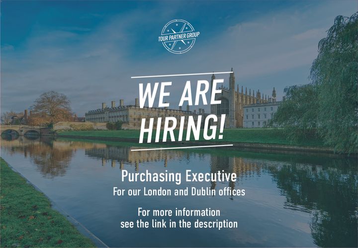 Eager for an opportunity to work within the tourism industry?