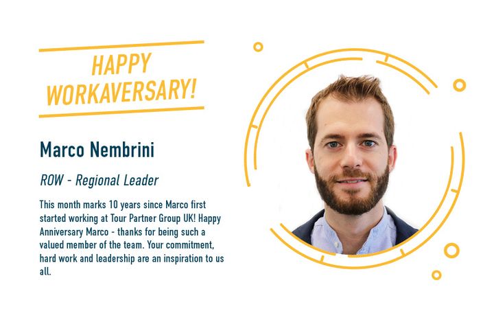 Happy Workaversary to our hero Marco!