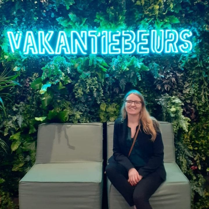Our destination expert Zefine is attending the Vakantiebeurs .