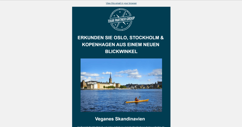 Oslo, Stockholm, Kopenhagen newsletter