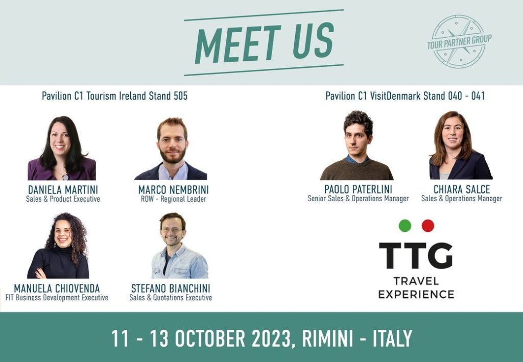 There are only 21 days left until the TTG Travel Experience in Rimini, Italy!