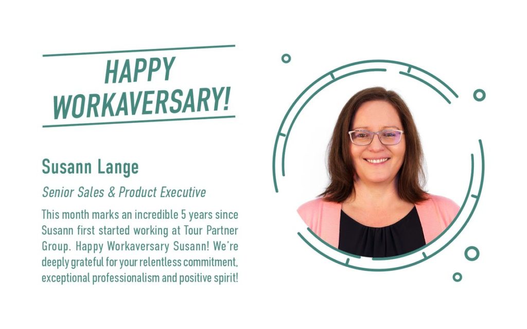 Happy Workaversary, Susann!