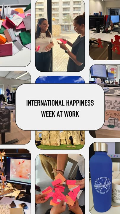 🌟 We celebrated International Happiness at Work Week!
