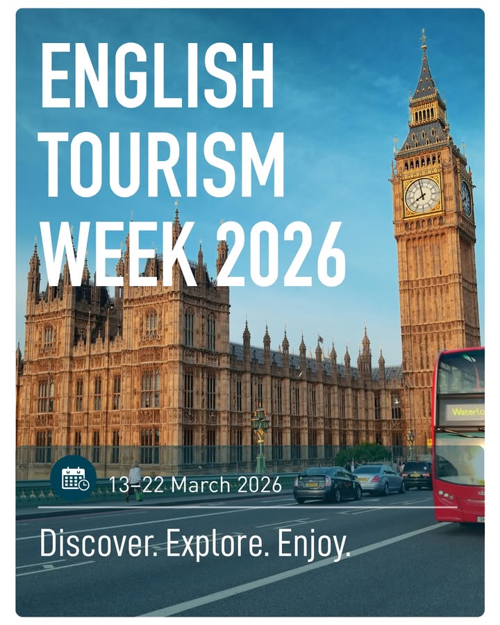 🌟 English Tourism Week is underway!