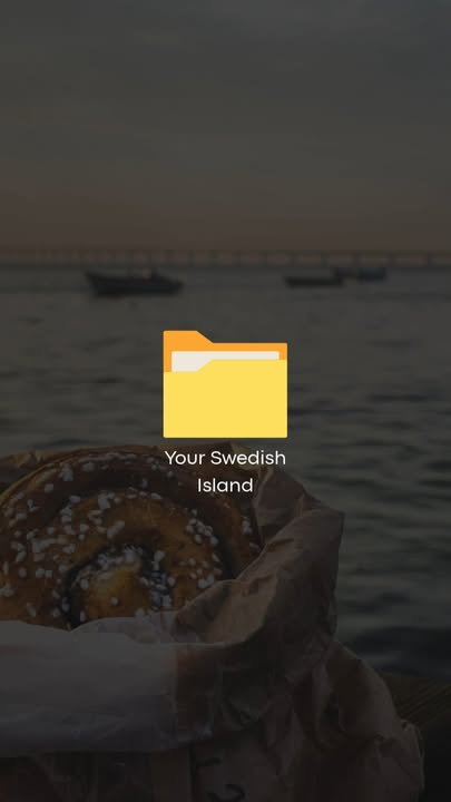 Could you see yourself living on a Swedish Island?