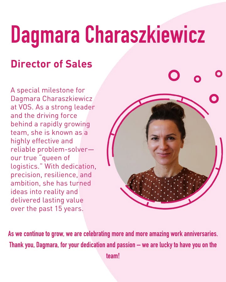 🎉 15 years with Dagmara!