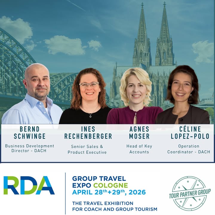 We’re heading to the #RDA Group Travel Expo in Cologne!