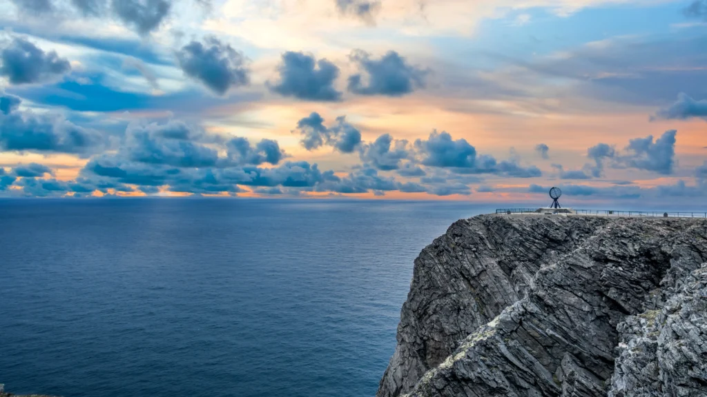 Seaviews lookiing out at North Cape, Norway